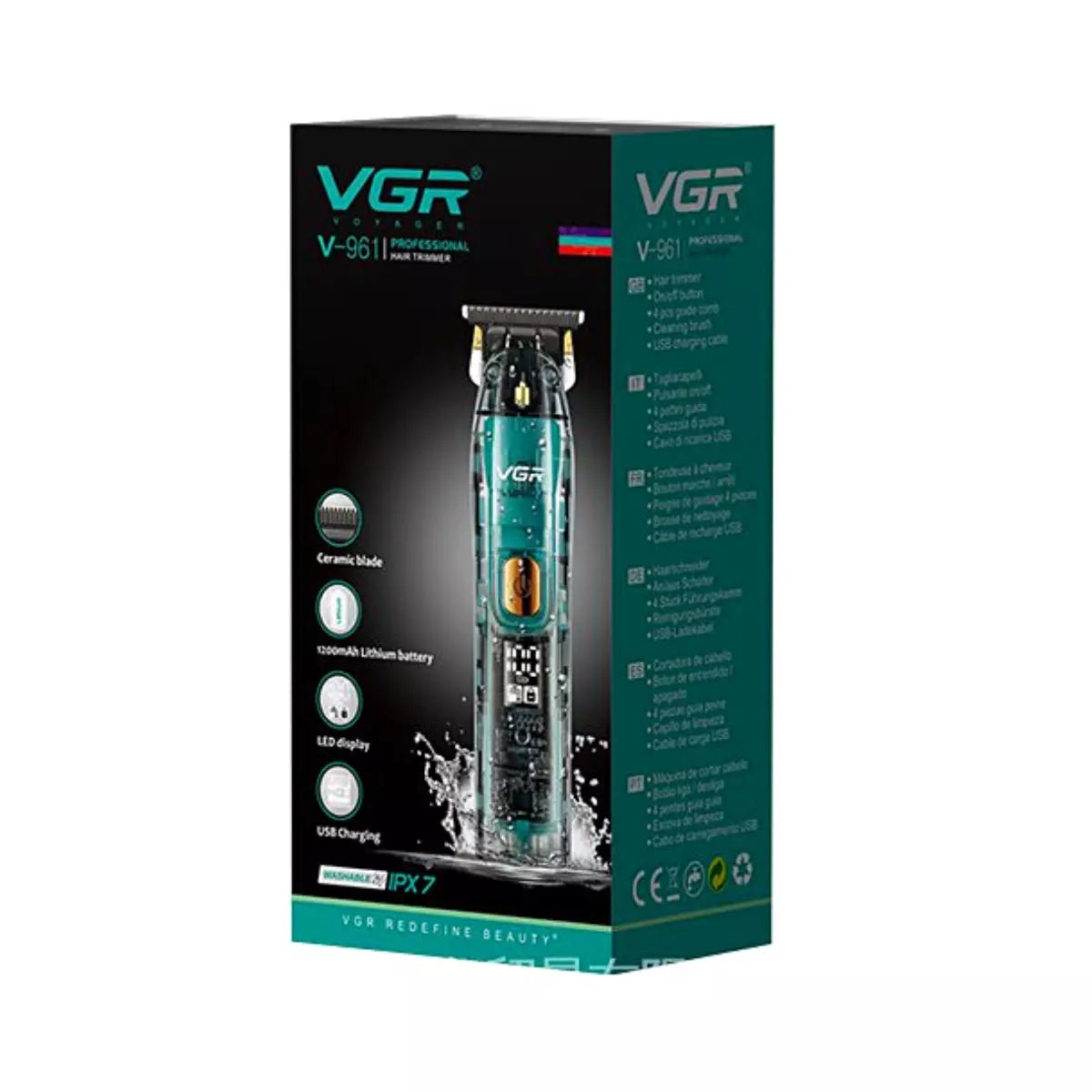 Máquina de Acabamento Profissional V-961 | VGR ®